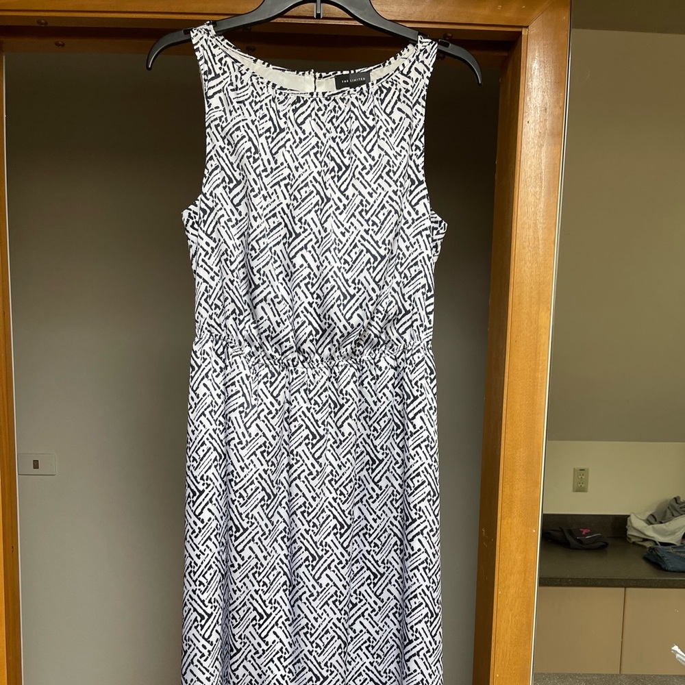 The Limited sleeveless midi dress